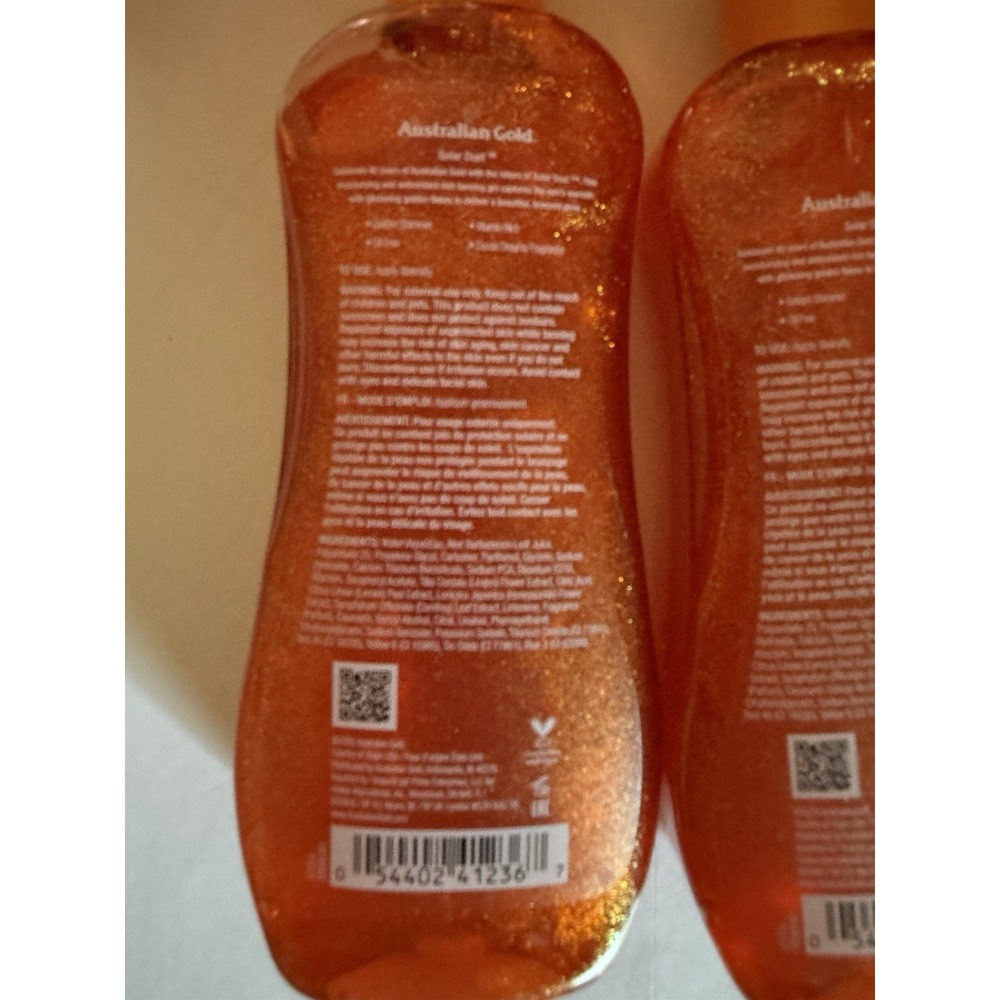 6 Pack Australian Gold Solar Dust  Tanning Gel, 8fl. Oz - Picture 3 of 3